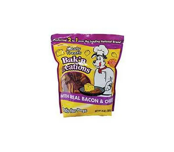 6/25 oz. Meaty Treats Bacon/Cheese Creations - Items on Sales Now